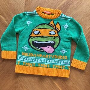 Amazing TMNT Holiday Sweater Teenage Mutant Ninja Turtles